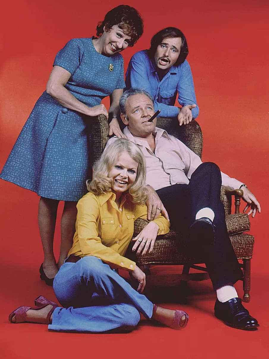 ALL IN THE FAMILY CAST TV SHOW High Quality Metal Fridge Magnet 3x4 7960