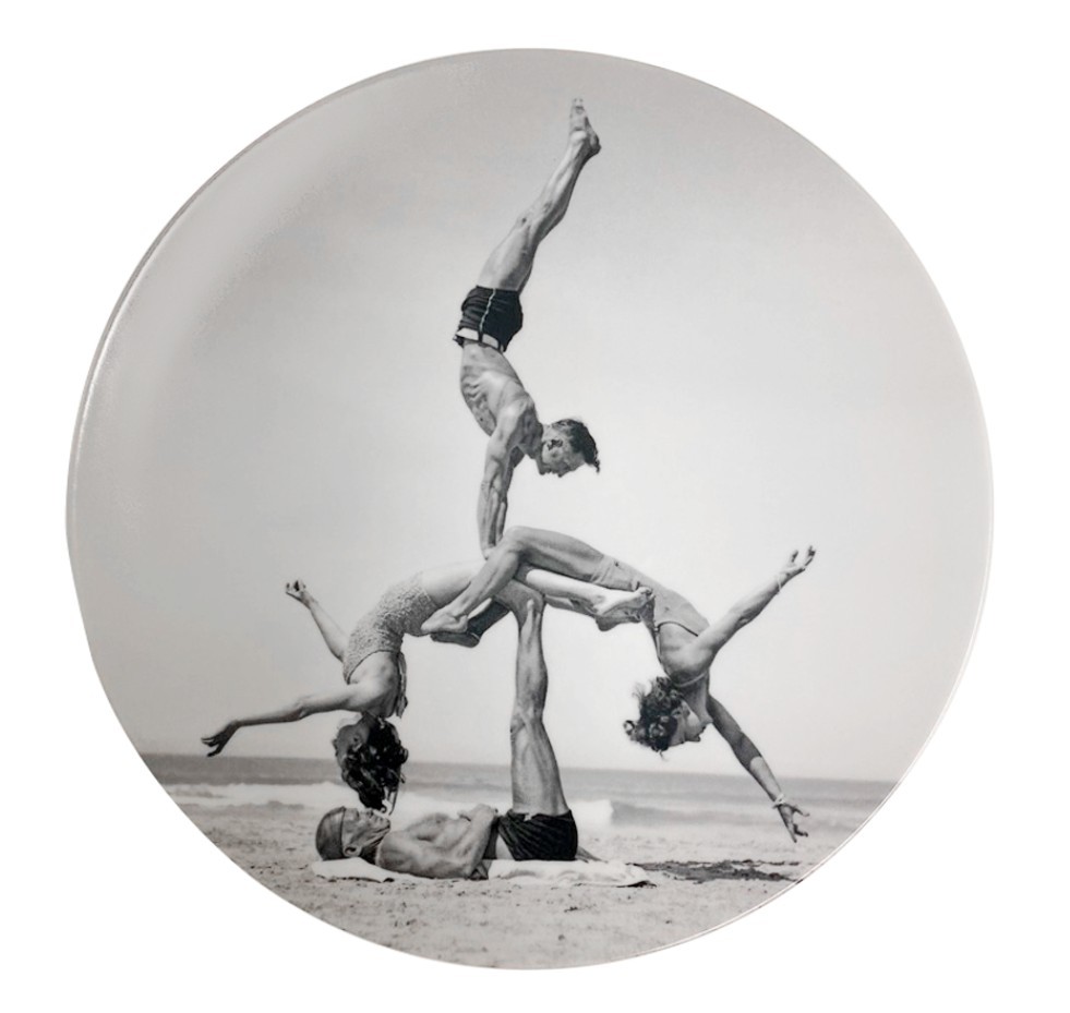Jeff Koons Plate Fabricated By Bernardaud  - Limited Edition Signed