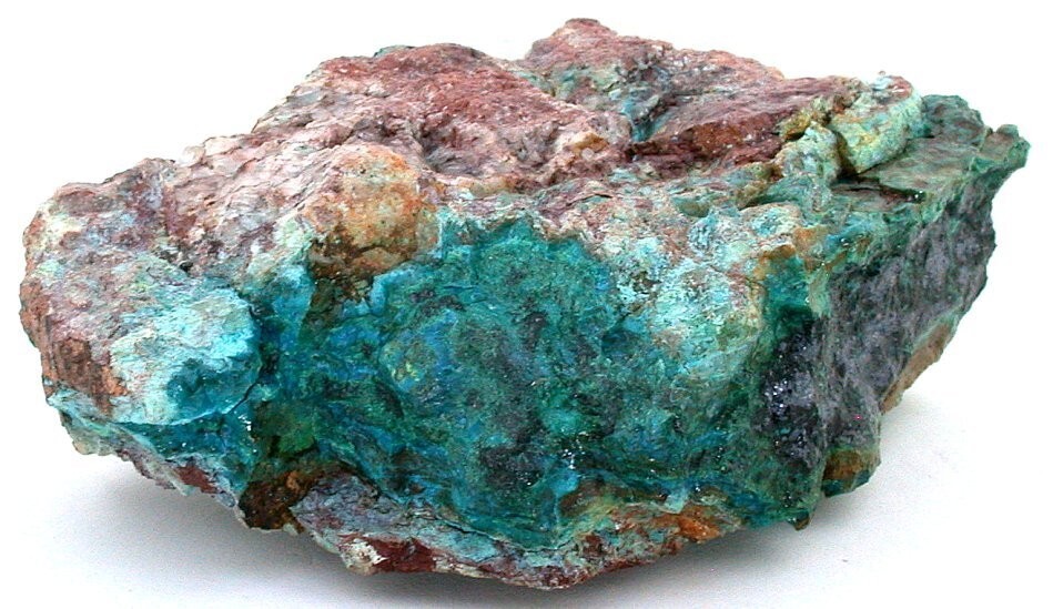 760 GRAM 1 LB 10.8 OUNCE QUANTUM QUATTRO SILICA CHRYSOCOLLA CAB ROUGH CMS32