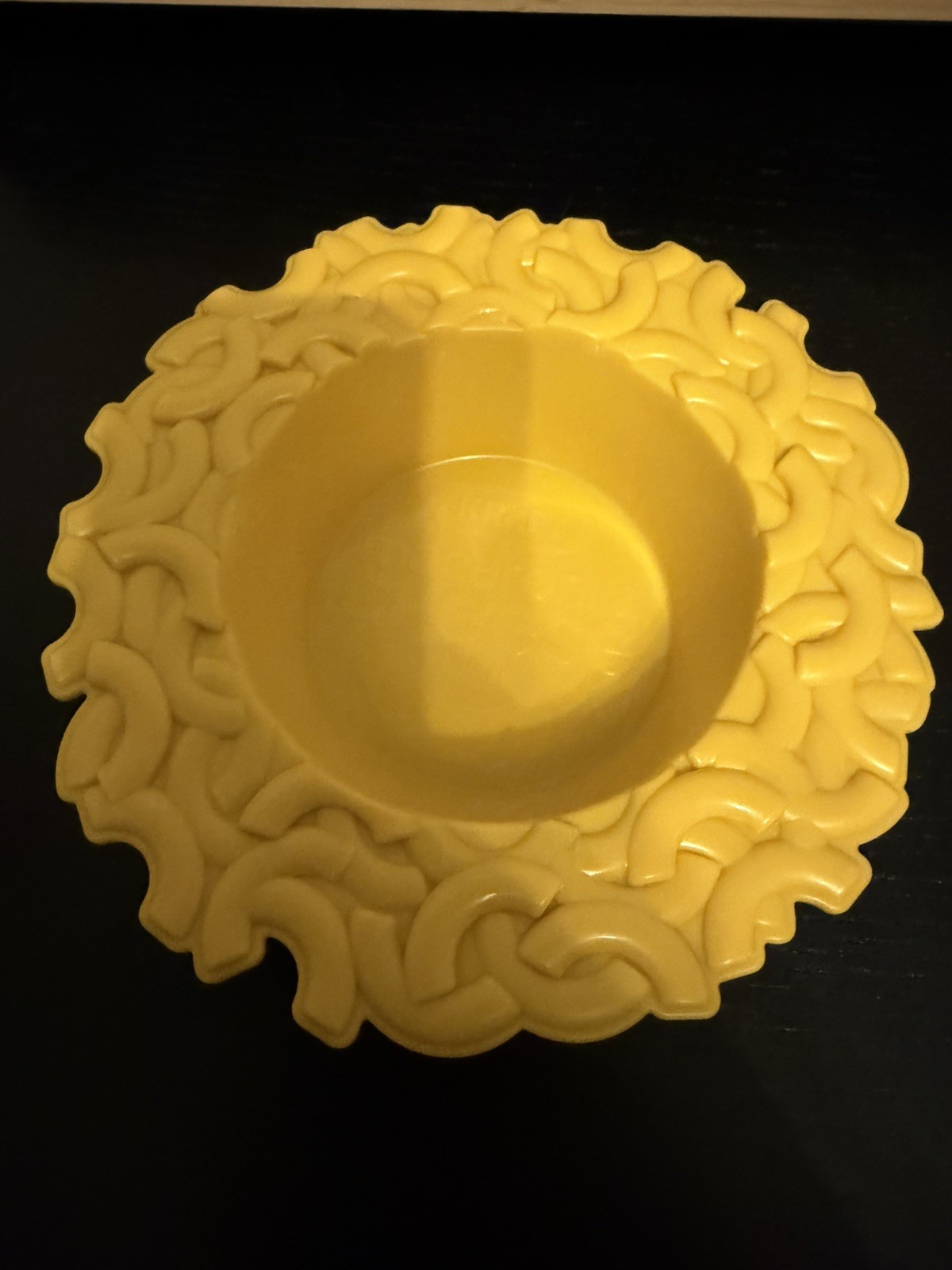 Brand New Kraft Mac And Cheese Bowl Plastic Dish Noodles RARE ITEM ** 2 Bowl Lot