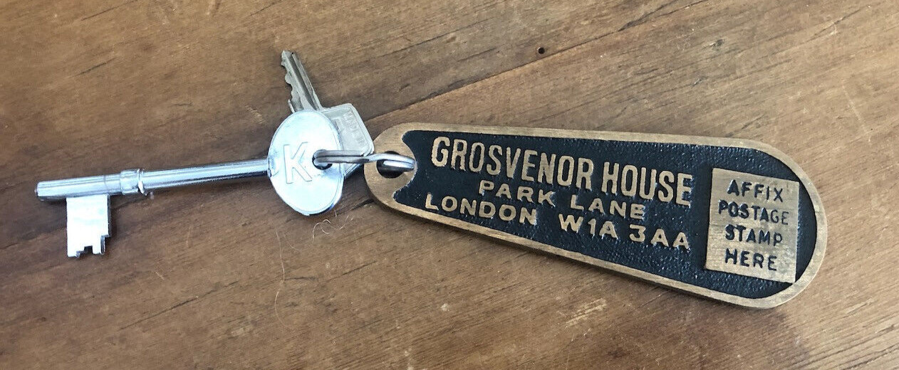 Grosvenor House London Bronze #534 room Skeleton Keys Authentic Original Grosvenor House London Bronze #534 room Skeleton Keys Authentic Original