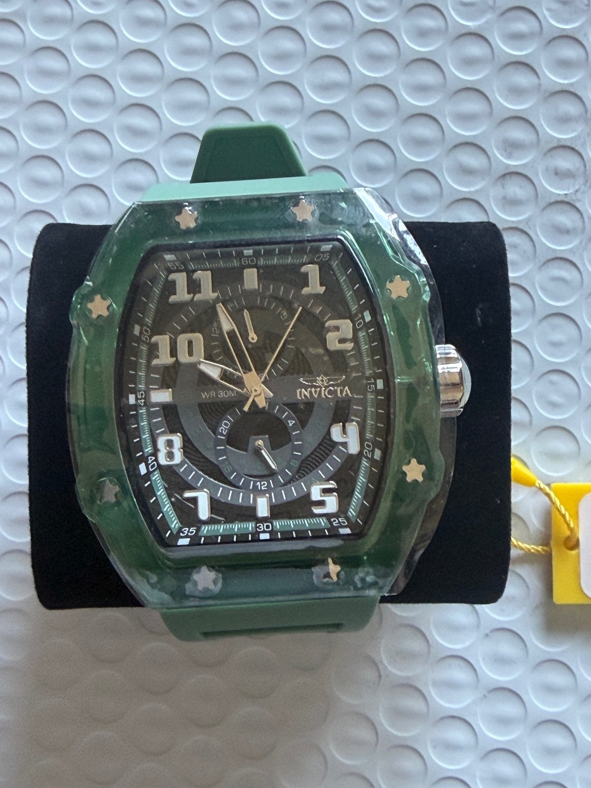 (CLEARANCE) INVICTA RACING CYCLONE 48.5mm MENS WATCH HIGH END $349