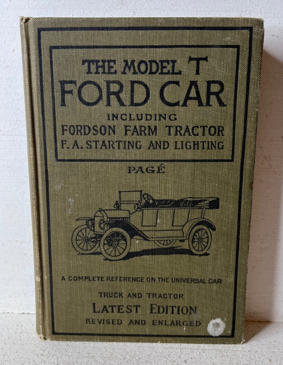VTG Antique 1924 The Model T Ford Car A Complete Reference Book HC