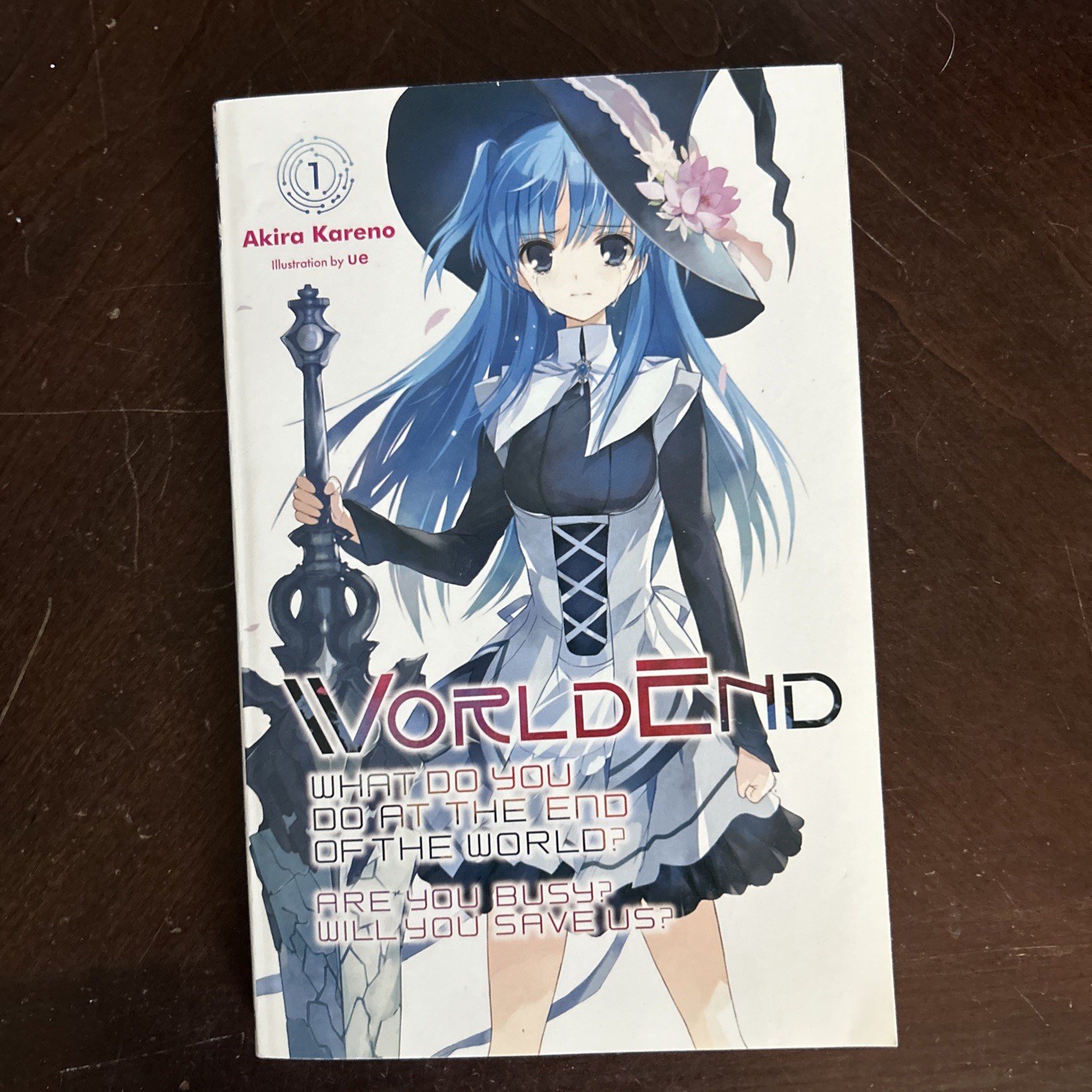 World End WorldEnd Volume 1 Light Novel English Akira Kareno What Do You Do