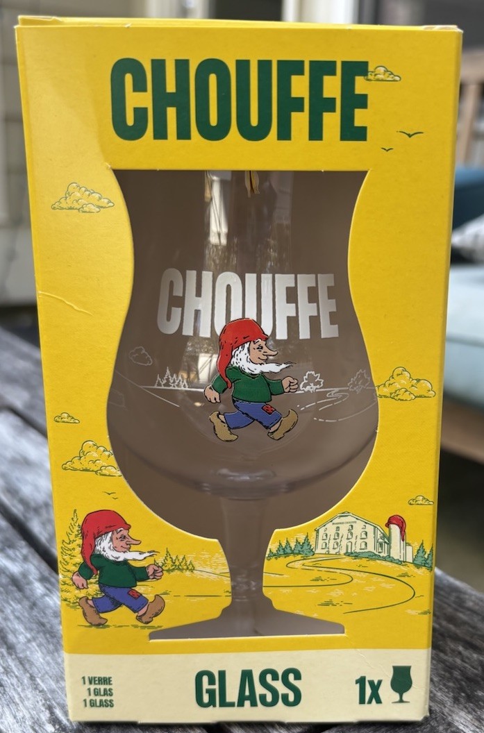 La Chouffe 25cl/33cl Belgian Beer Glass Brasserie D'Achouffe Plastic Glass
