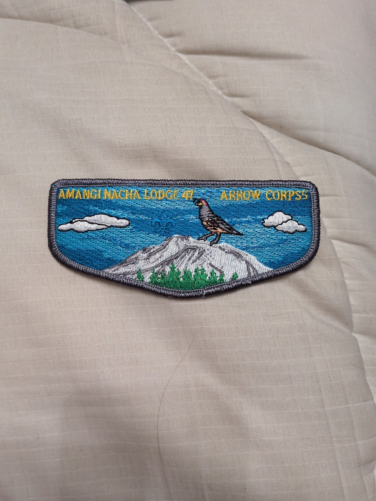 Amangi Nacha 47 Arrowcorps5 Flap RARE WILDERNESS CONSERVATION OA CAMPING SCOUTS Amangi Nacha 47 Arrowcorps5 Flap RARE WILDERNESS CONSERVATION OA CAMPING SCOUTS