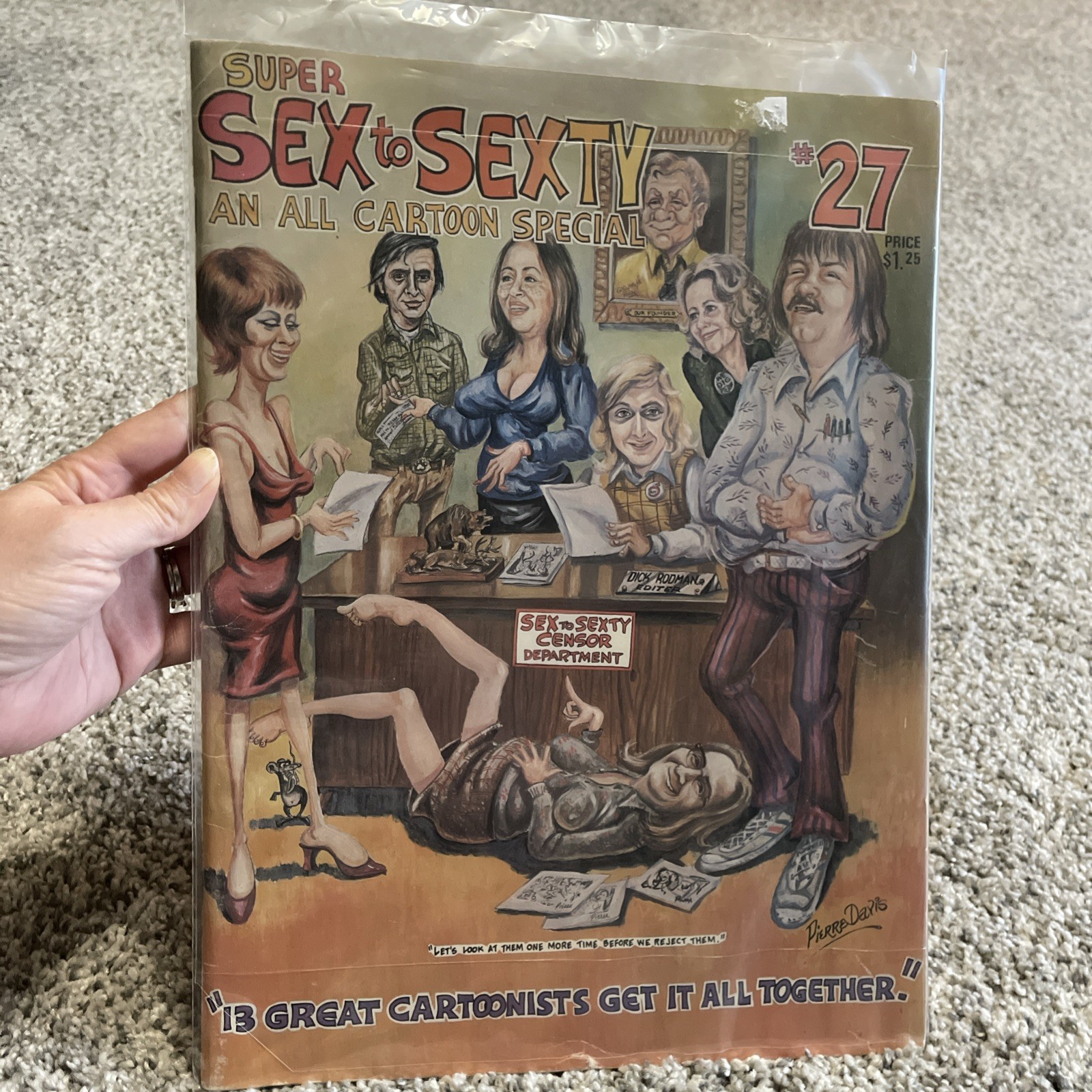 Super Sex to Sexty #27 SRI Publishing 1972 Adult Comic Magazine