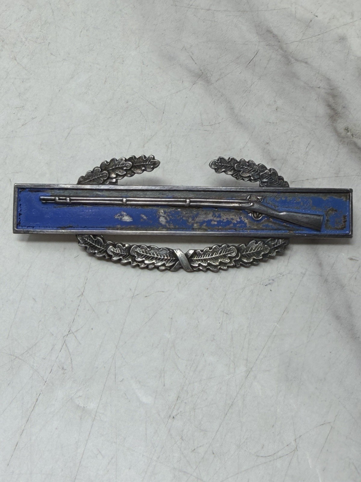 WW2 US Army Sterling C.I.B. W Applied Rifle  Combat Infantryman