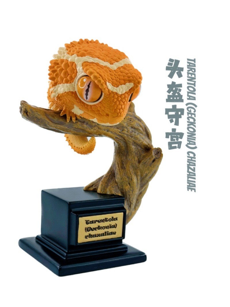 Gecko Models Collection Realistic Reptile Model Figurines Statue 4.33in Toy Gift