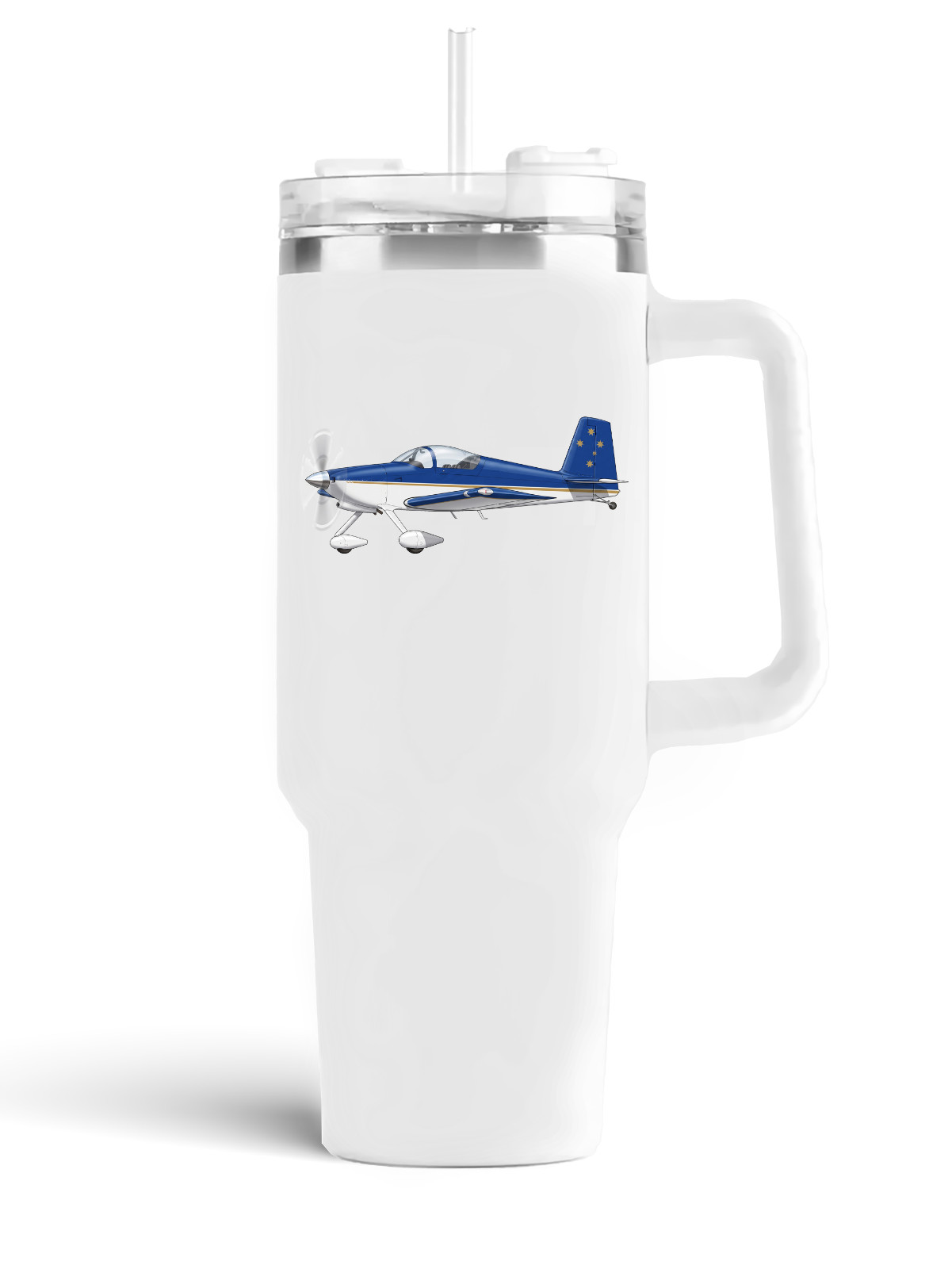 Van\'s Aircraft RV-7 Stainless Steel Quencher Tumbler 40oz Van\'s Aircraft RV-7 Stainless Steel Quencher Tumbler 40oz