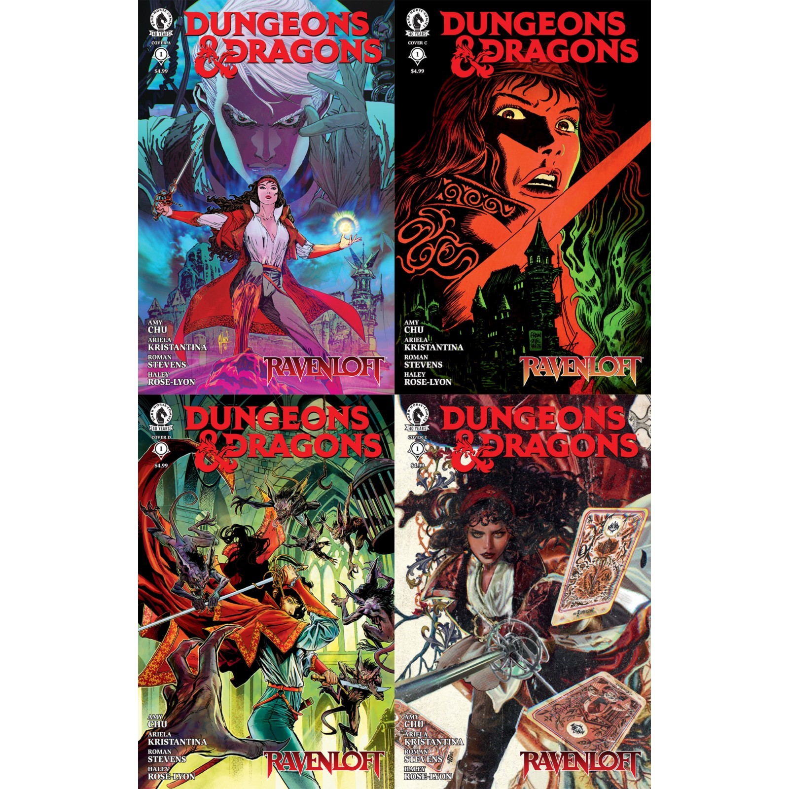 Dungeons & Dragons: Ravenloft (2026) #1 Dark Horse Comics COVER SELECT