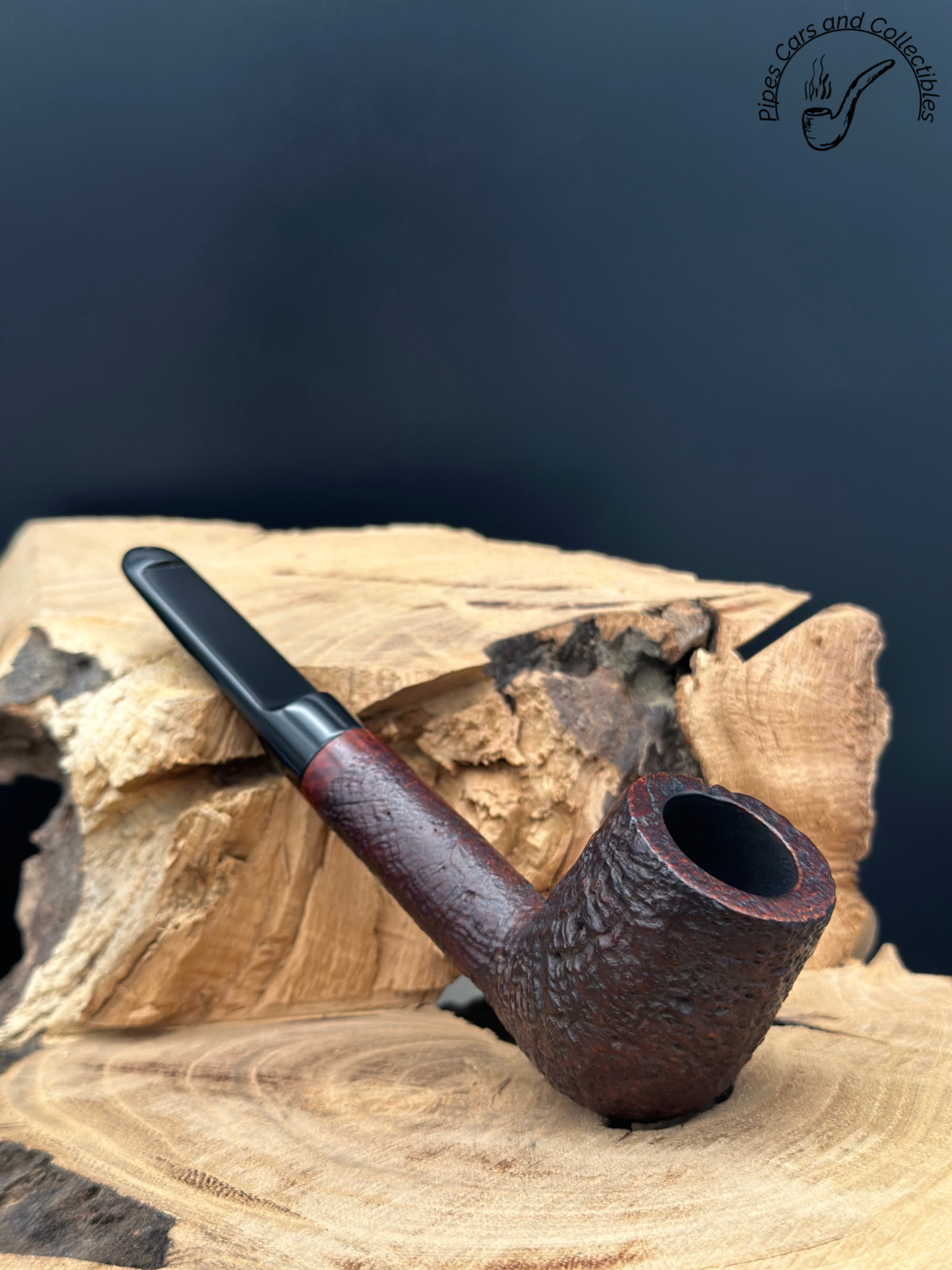 Petersons Kapruf 106S Sandblasted Billiard Smoking Pipe