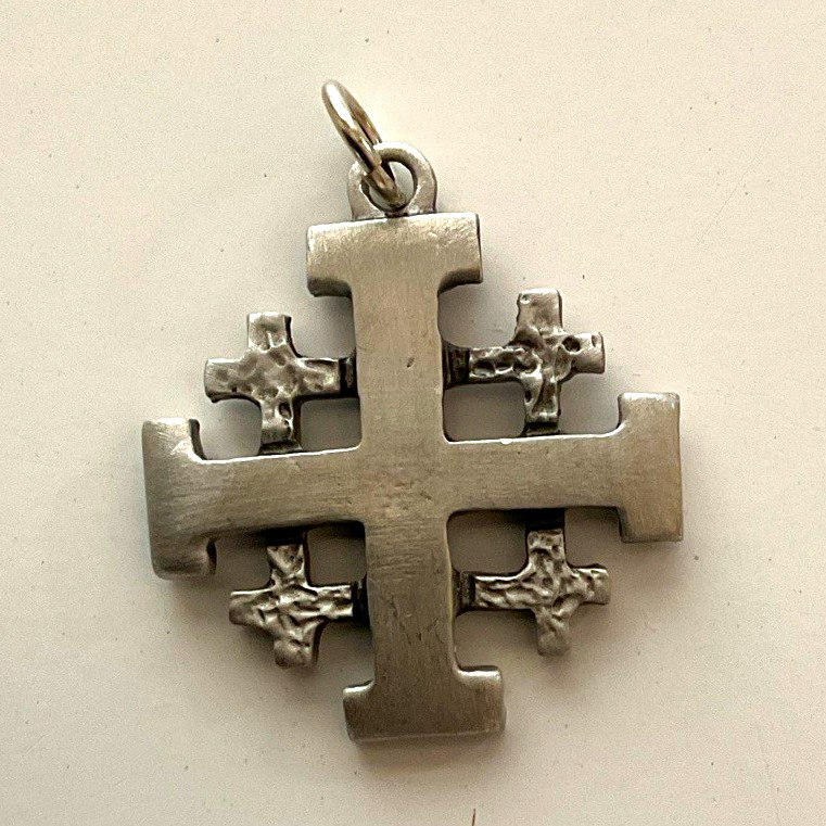 Christianity Jerusalem Cross Pendant Charm Religious Christian Pendant HANDMADE