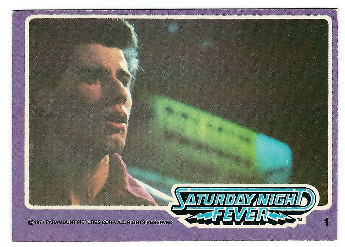 1977 Topps Saturday Night Fever Trading Cards. You Pick Your Card