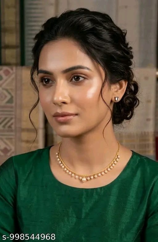Sleek looking Dailywear Micro Gold Plated Micro Finishing Mangalsutra chain