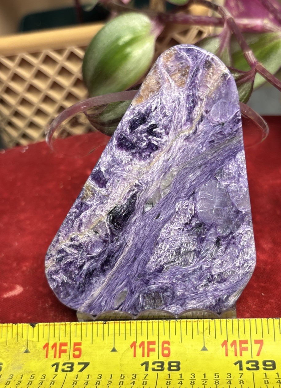 rle CHAROITE SLAB, RUSSIA, GREAT QUALITY 67.32 grams PURPLE 2.6” X 2.2” X.25” rle CHAROITE SLAB, RUSSIA, GREAT QUALITY 67.32 grams PURPLE 2.6” X 2.2” X.25”