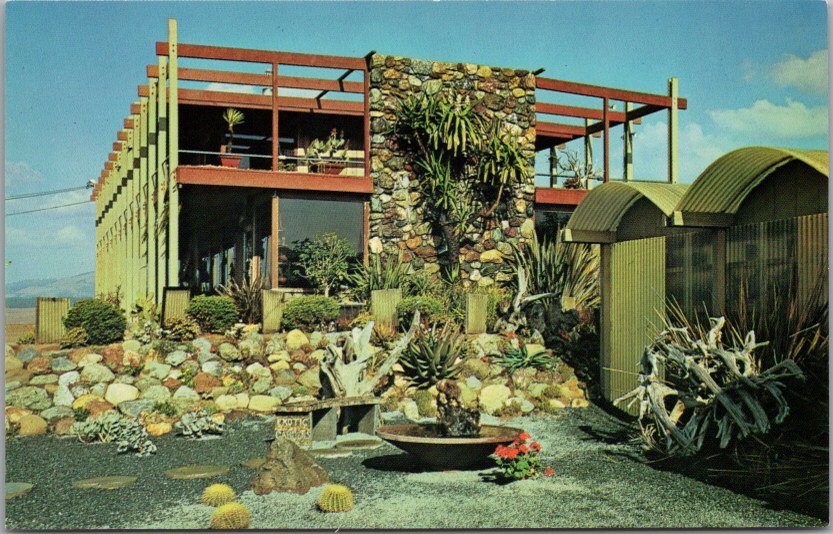 CAMBRIA, California Advertising Postcard 