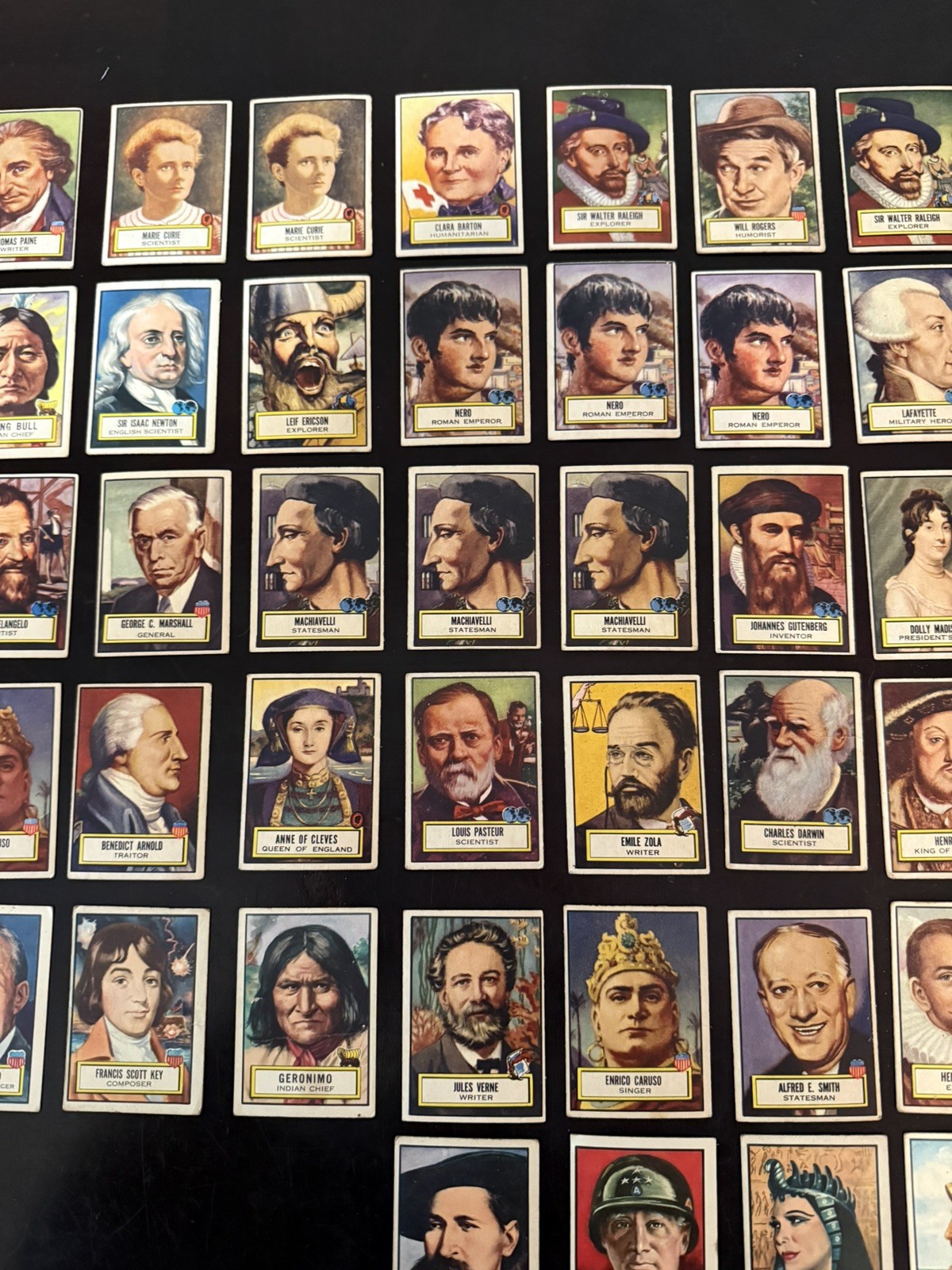 Amazing 1952 Topps Look N See Trading Card Lot (39) Erickson, Newton etc Amazing 1952 Topps Look N See Trading Card Lot (39) Erickson, Newton etc