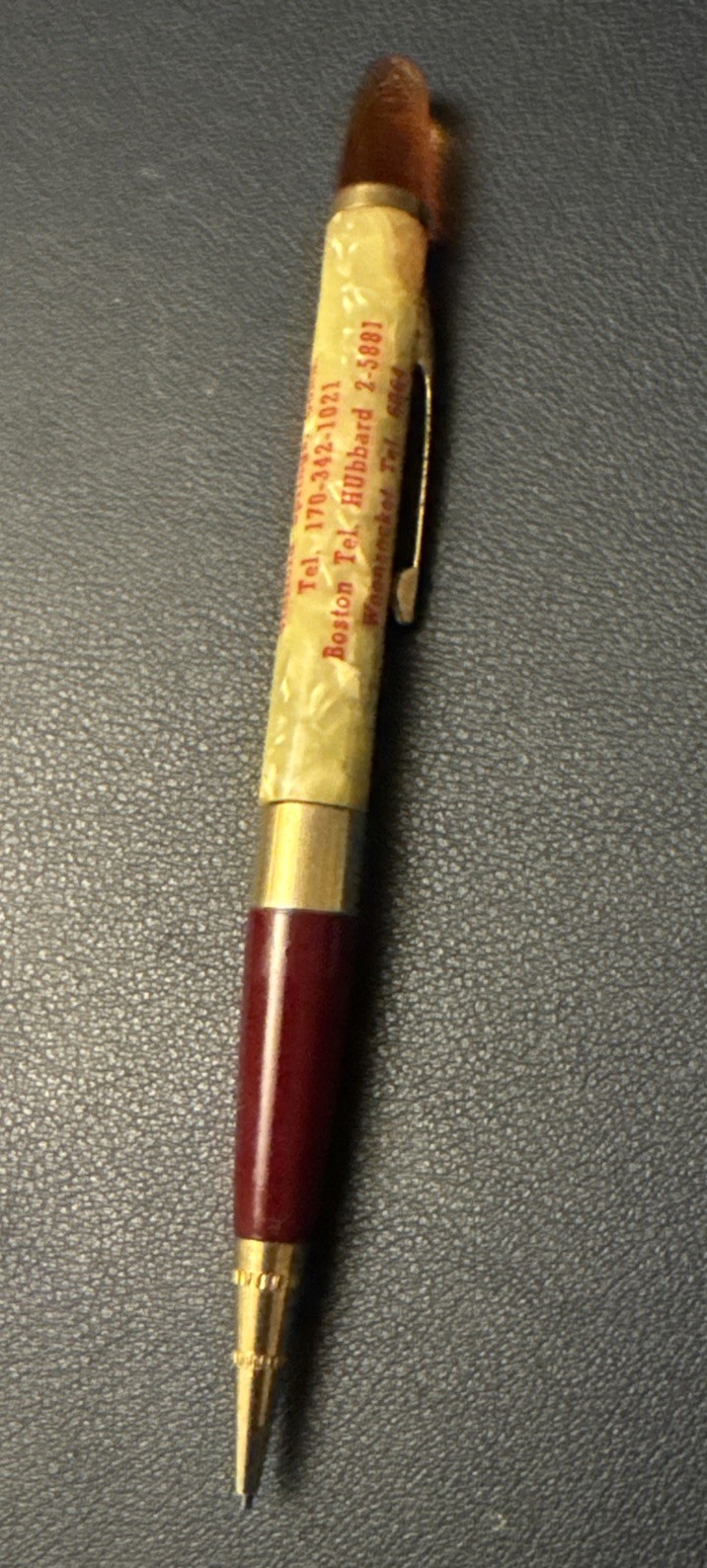 Vintage 1950  Mechanical Pencil JOS LORENZETTI & Sons Advertisement -works