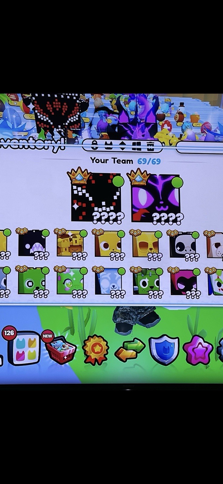 Pet sim 99 two titanics 50+ huges 13 eggs 36 million gems