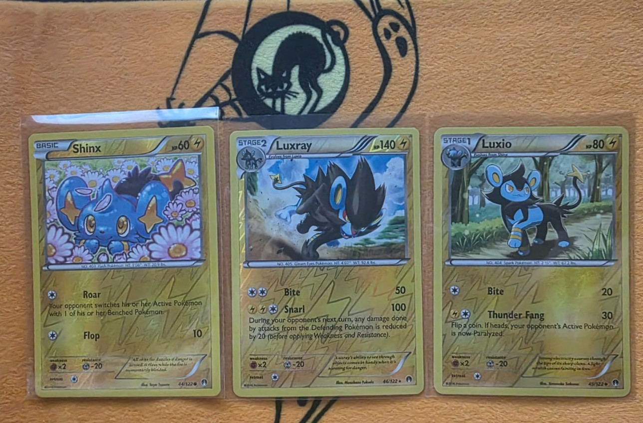 Breakpoint (REVERSE HOLOS) Shinx Luxio Luxray 44/122 45/122 46/122 ⚡🦁 LP Breakpoint (REVERSE HOLOS) Shinx Luxio Luxray 44/122 45/122 46/122 ⚡🦁 LP