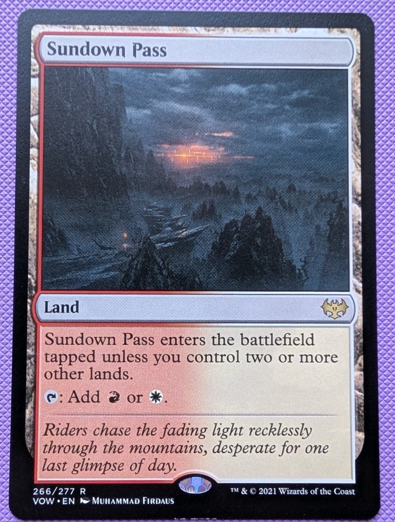 Sundown Pass - VOW - 266 - Magic the Gathering