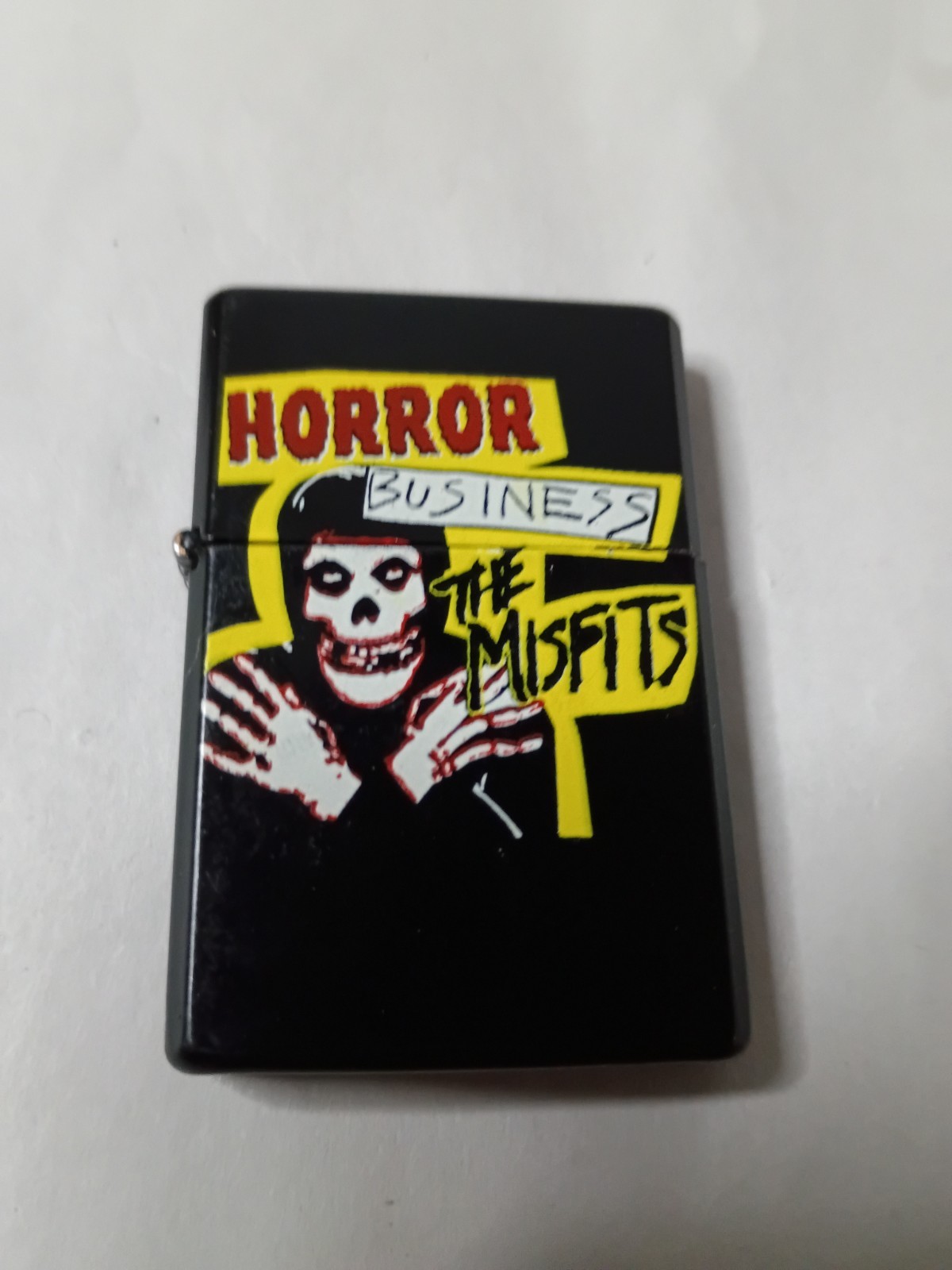 Horror Business The Misfits Black Zippo Lighter (Rare, 2007, Cyclopian Music) Horror Business The Misfits Black Zippo Lighter (Rare, 2007, Cyclopian Music)