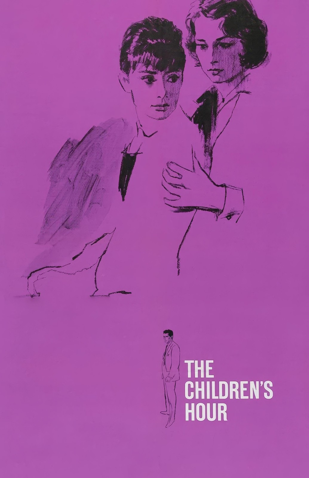 The Children's Hour (1961) Movie Poster Print Wall Art Home Decor Vintage Film