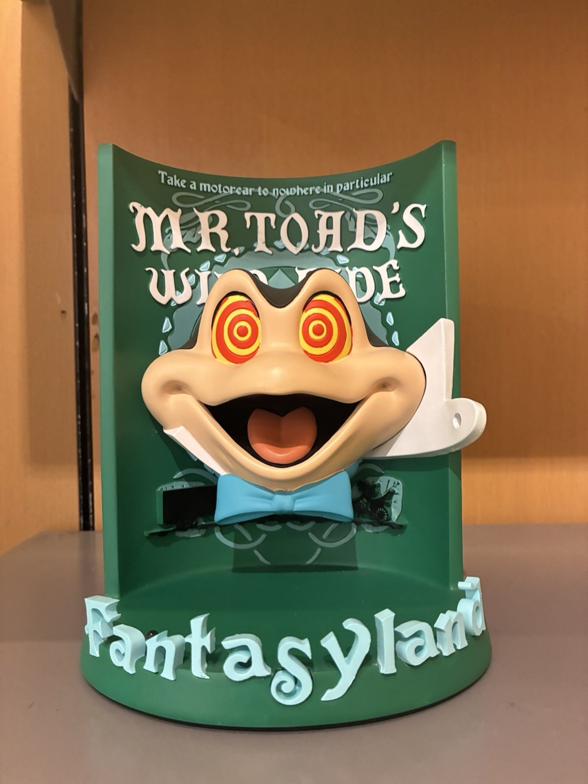 Disney Parks Fantasyland Mr Toads Wild Ride Model Poster Figurine Statue