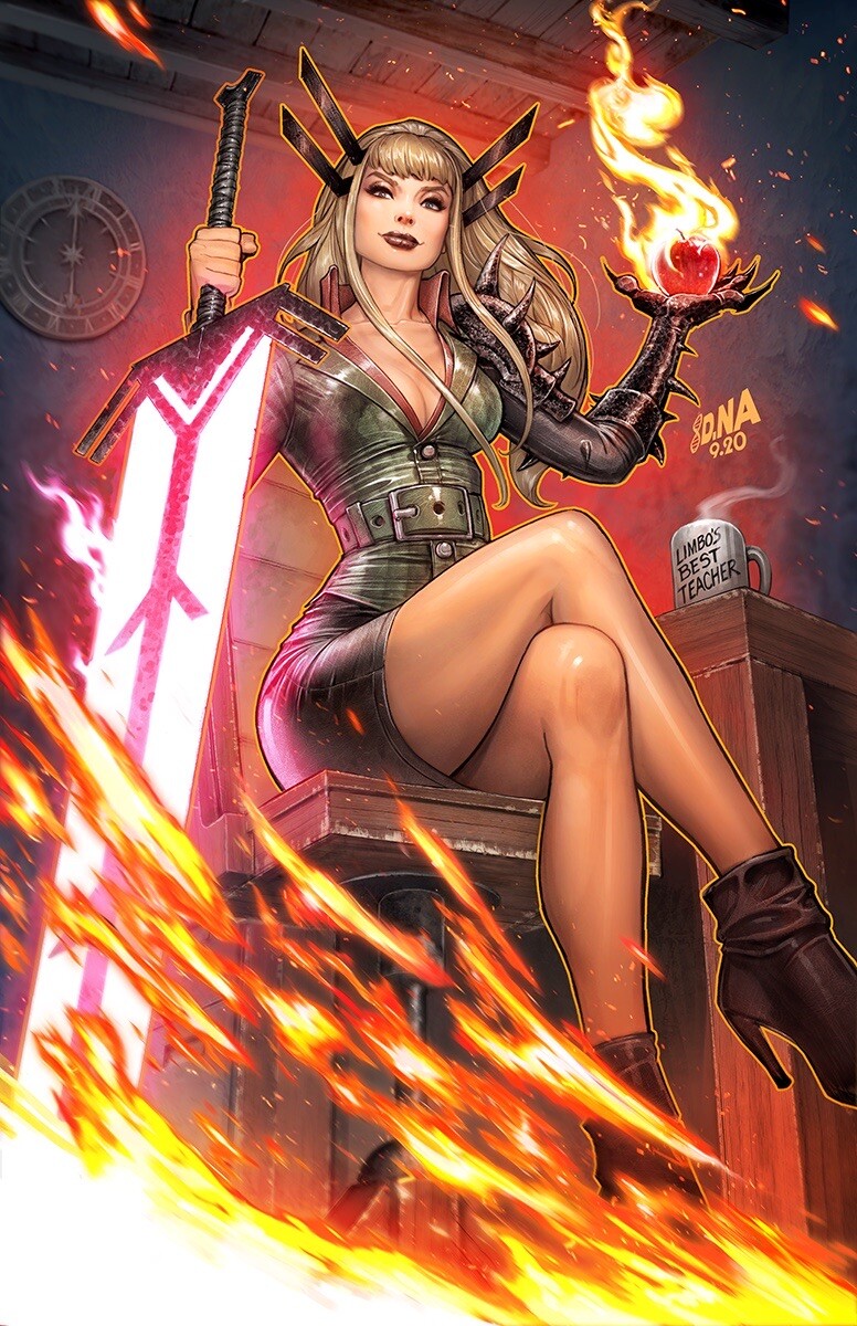 🔥 REALM OF X #1 DAVID NAKAYAMA NYCC FOIL Magik Virgin Variant 🔥 REALM OF X #1 DAVID NAKAYAMA NYCC FOIL Magik Virgin Variant
