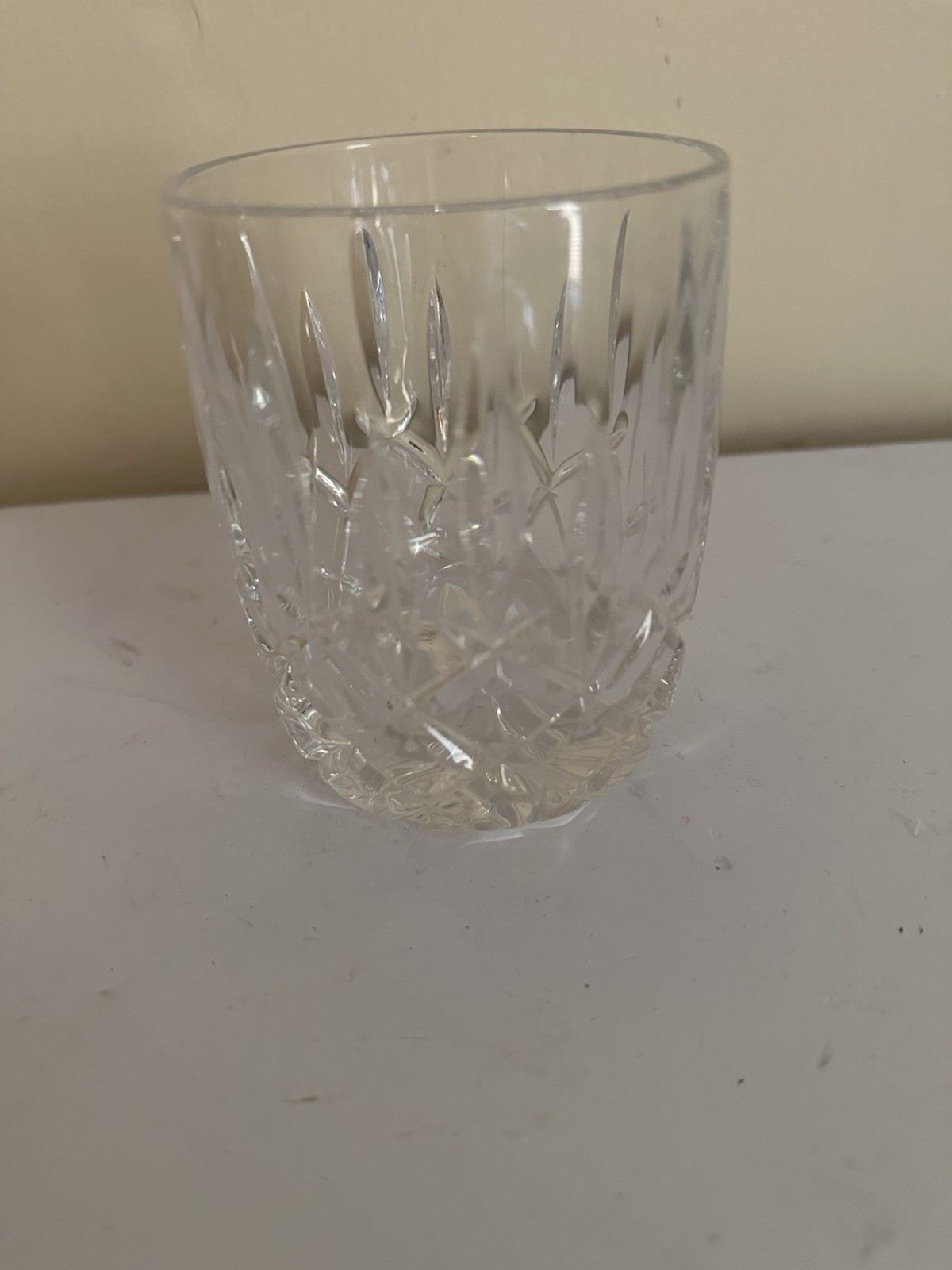Gorham Lady Anne 12oz Crystal Double Old Fashioned Glass 4\