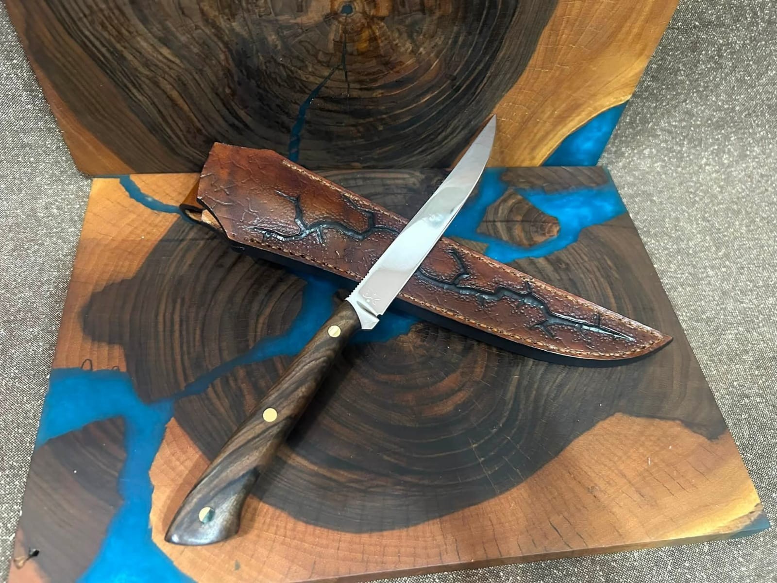 Lot of 10 Handmade Forged Sheaf Knife | High Carbon Steel Fixed Blade