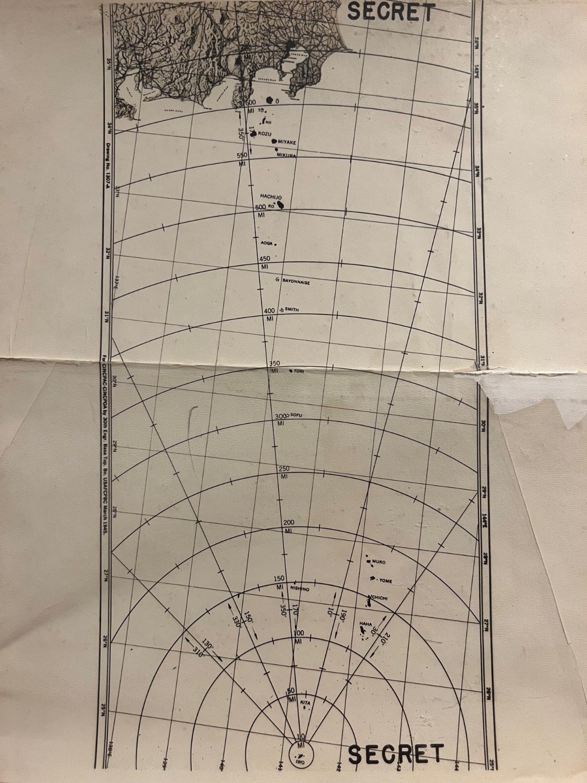 * RARE * Original WWII March 1945 USAAF \