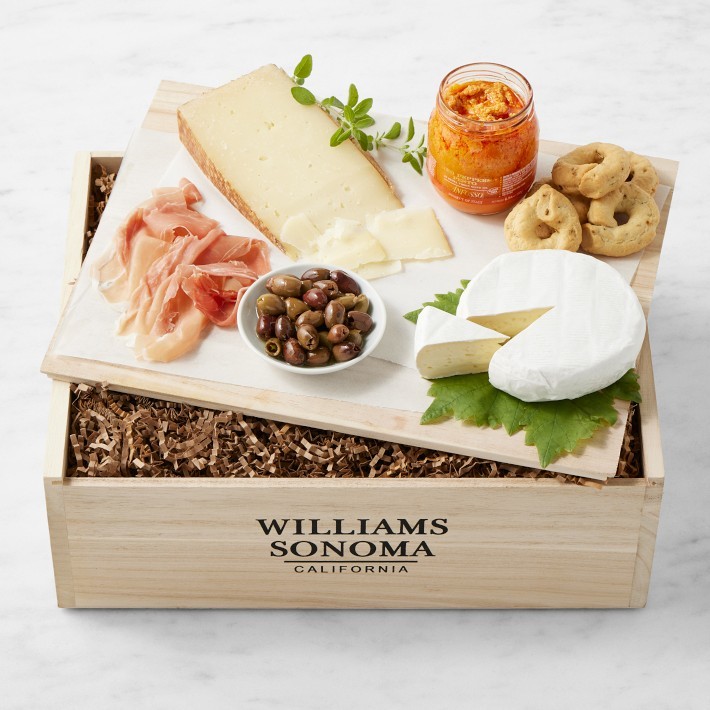Italian Antipasti & Cheese Gift Crate-williamssonoma|45993 Italian Antipasti & Cheese Gift Crate-williamssonoma|45993