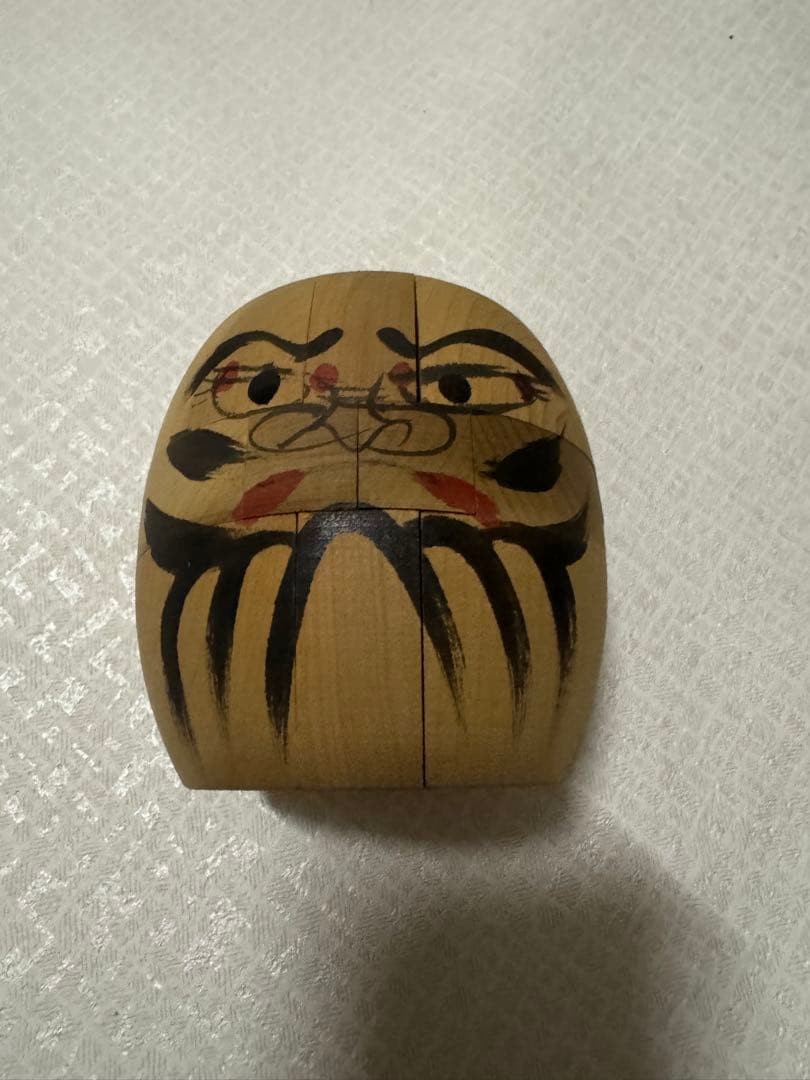 YAMANAKA KUMIKI WORKS Daruma Kumiki Wooden Puzzle Vintage Retro Collectible YAMANAKA KUMIKI WORKS Daruma Kumiki Wooden Puzzle Vintage Retro Collectible