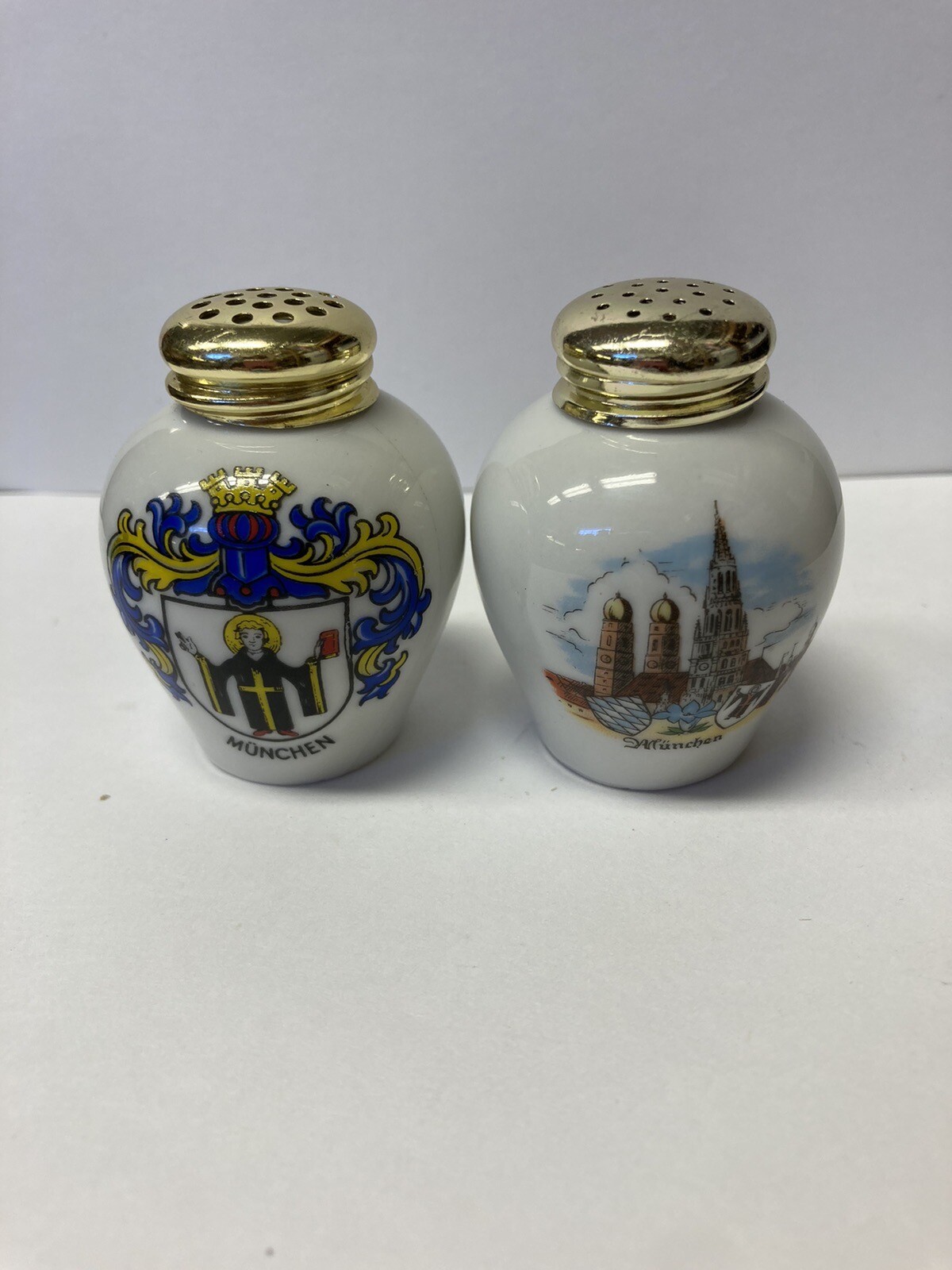Vintage Brac Salt & Pepper Shaker Set Bavaria 2.25\