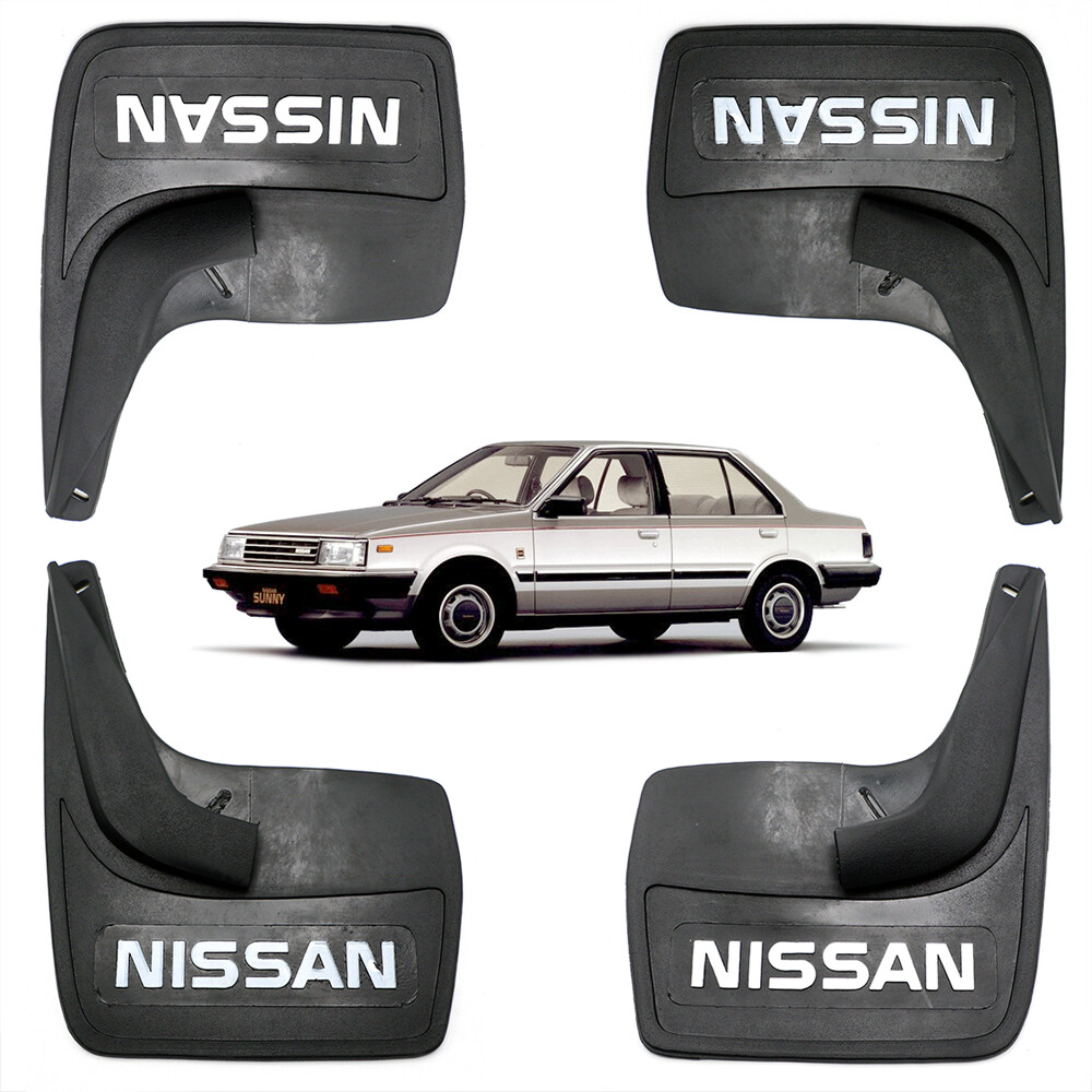 Fits Nissan Sunny B11 B12 B13 B14 1981 98 Universal Set Mud Guard Rubber Fits Nissan Sunny B11 B12 B13 B14 1981 98 Universal Set Mud Guard Rubber