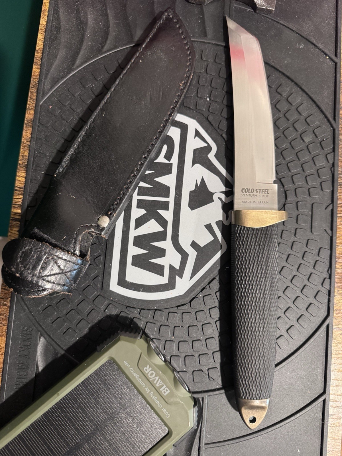 Vintage 80's Cold Steel Master Tanto Fixed Blade Knife - Made in Japan