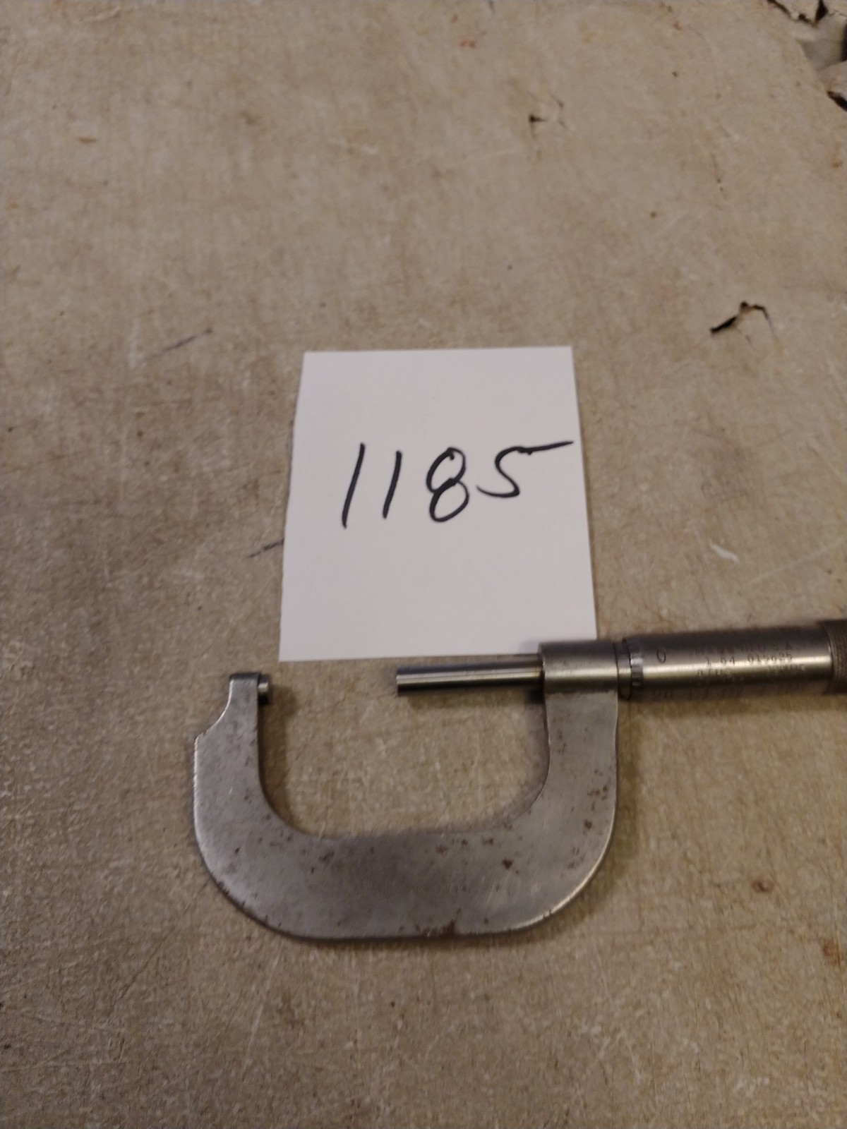 MILLERS FALLS MICROMETER  1 - 2 INCH