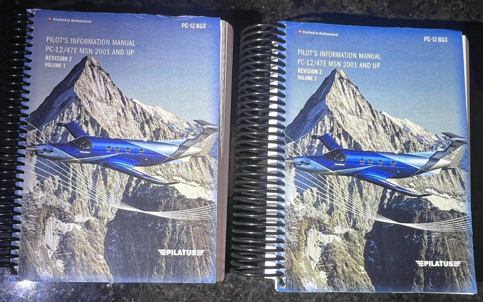 Pilatus PC-12 NGX /47E Pilot's Information Manual (Volume 1 & 2)