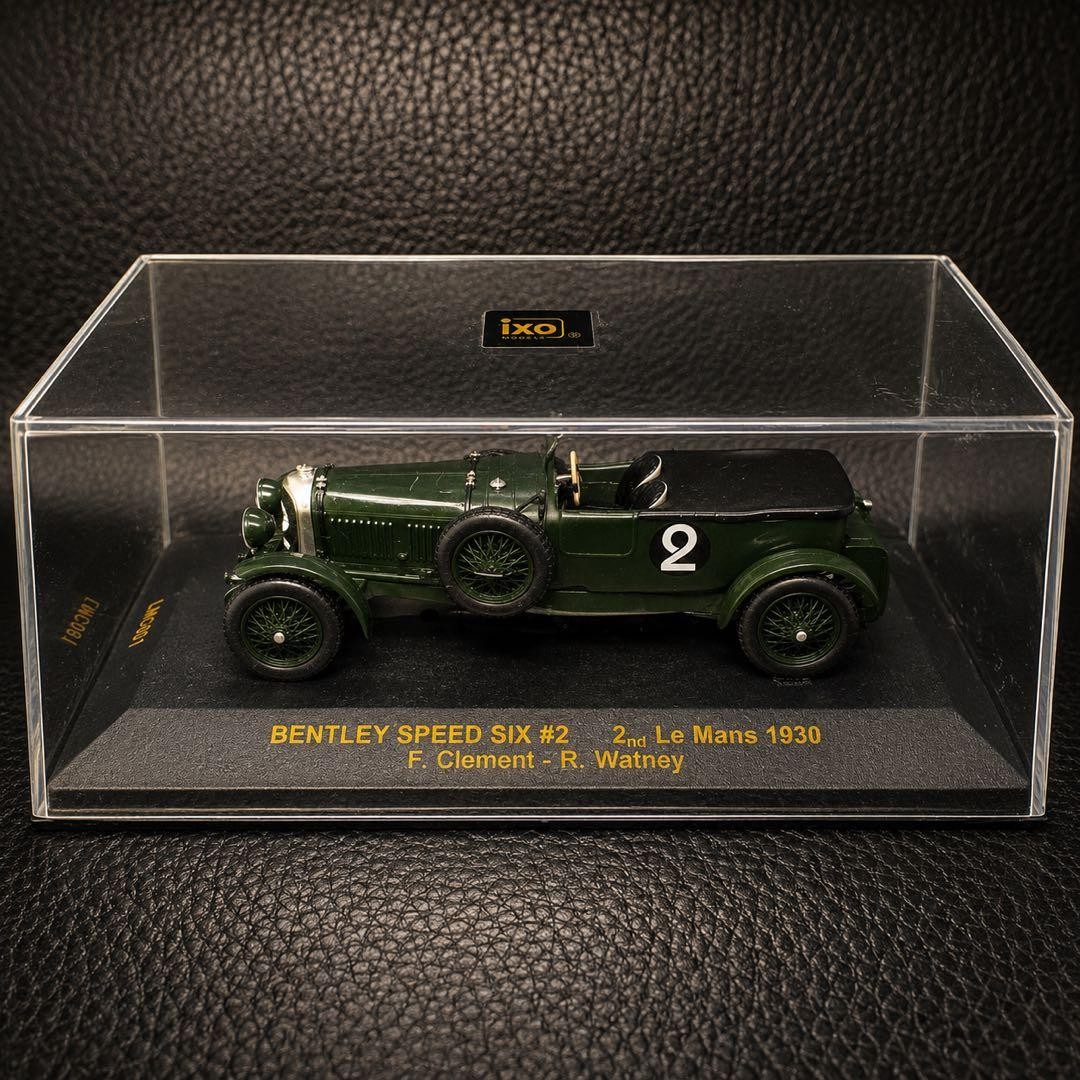 IXO Bentley Speed Six 1930 Le Mans Diecast Model Case Included