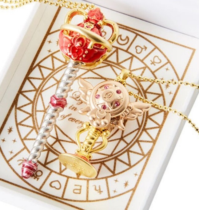 2018 Sailor Moon x Q-pot Café Eternal Tiare & Holy Moon Chalice Set (Brand New)