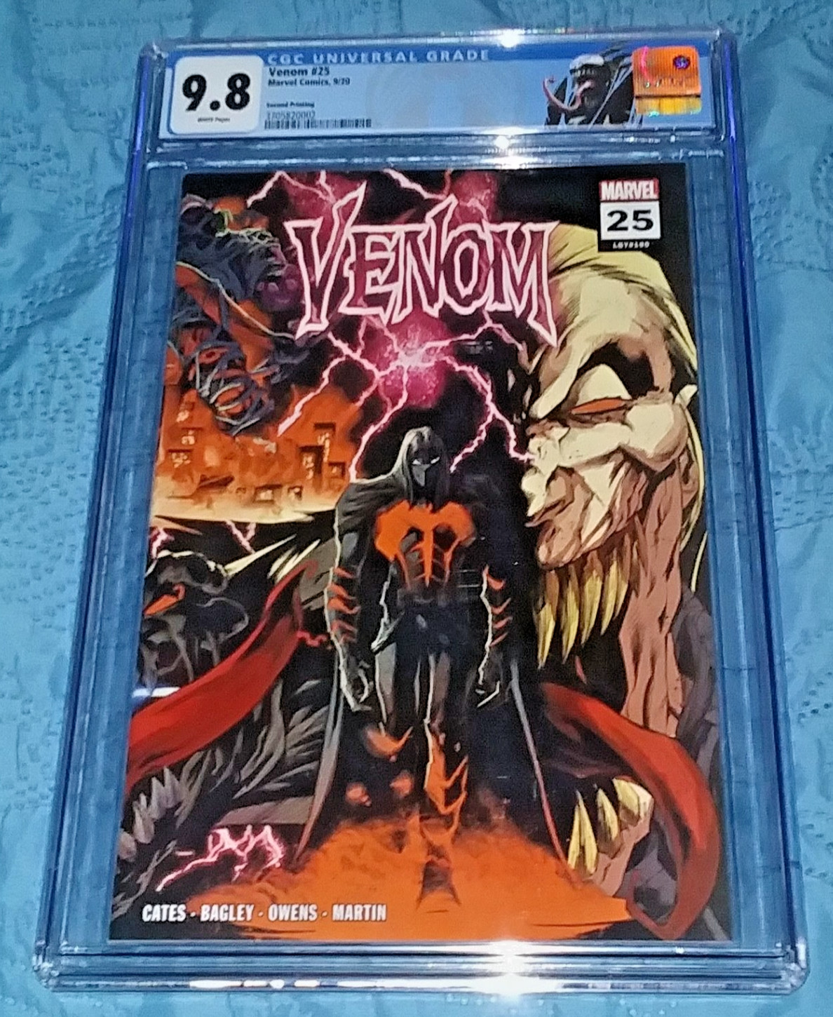 VENOM #25 (9/20) Second Printing CGC 9.8 Ryan Stegman-cover
