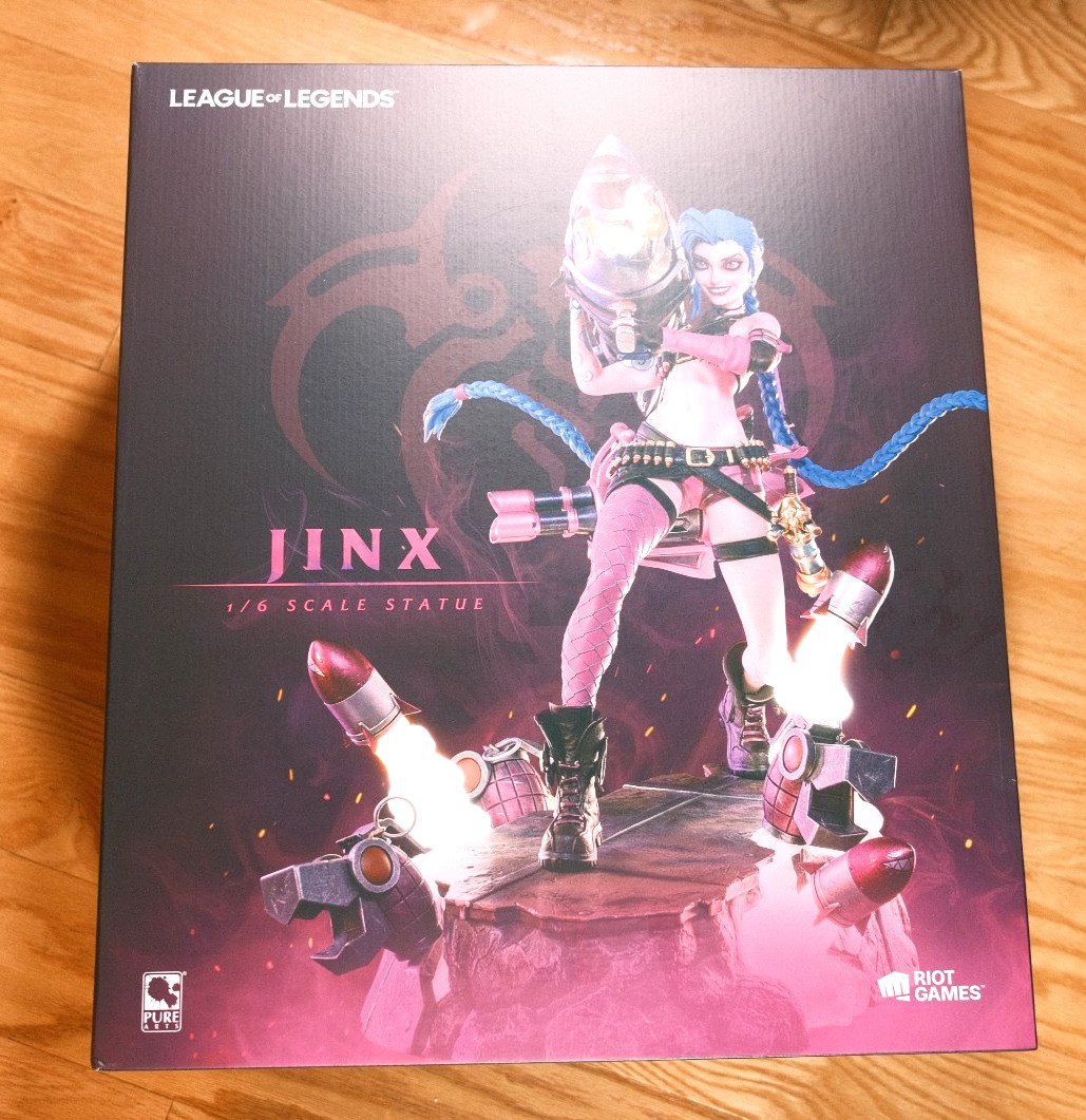 Pure Arts Jinx 1/6 Scale Statue – Brand New – Riot Games - League of Legends -