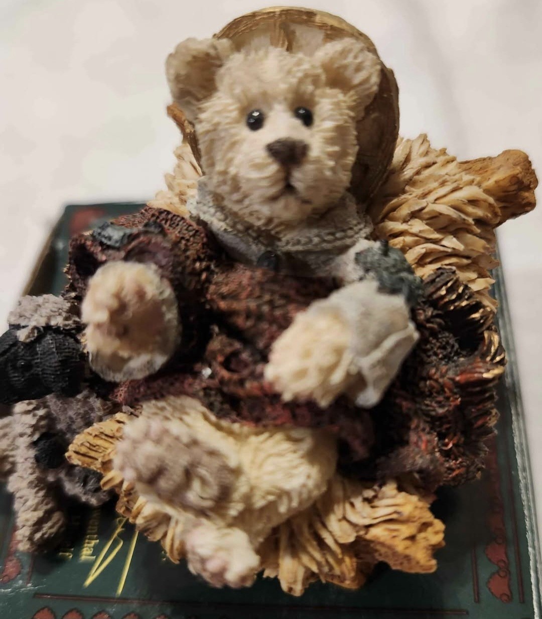 Vintage Boyds Bears Nativity Series Full Set w Display Stage - Mint W/Boxes
