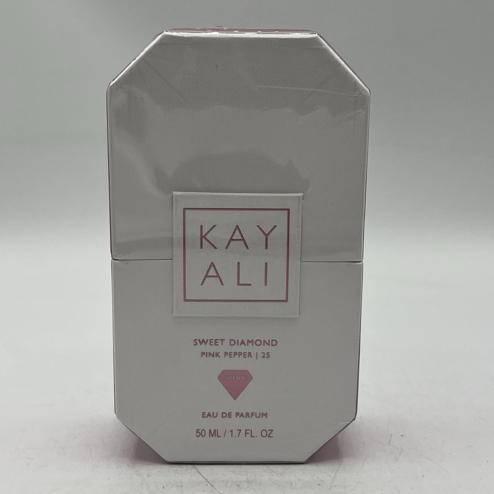 Huda Kayali Sweet Diamond Pink Pepper 25 EDP 1.7 Fl oz. 50 Ml New In Sealed Box.