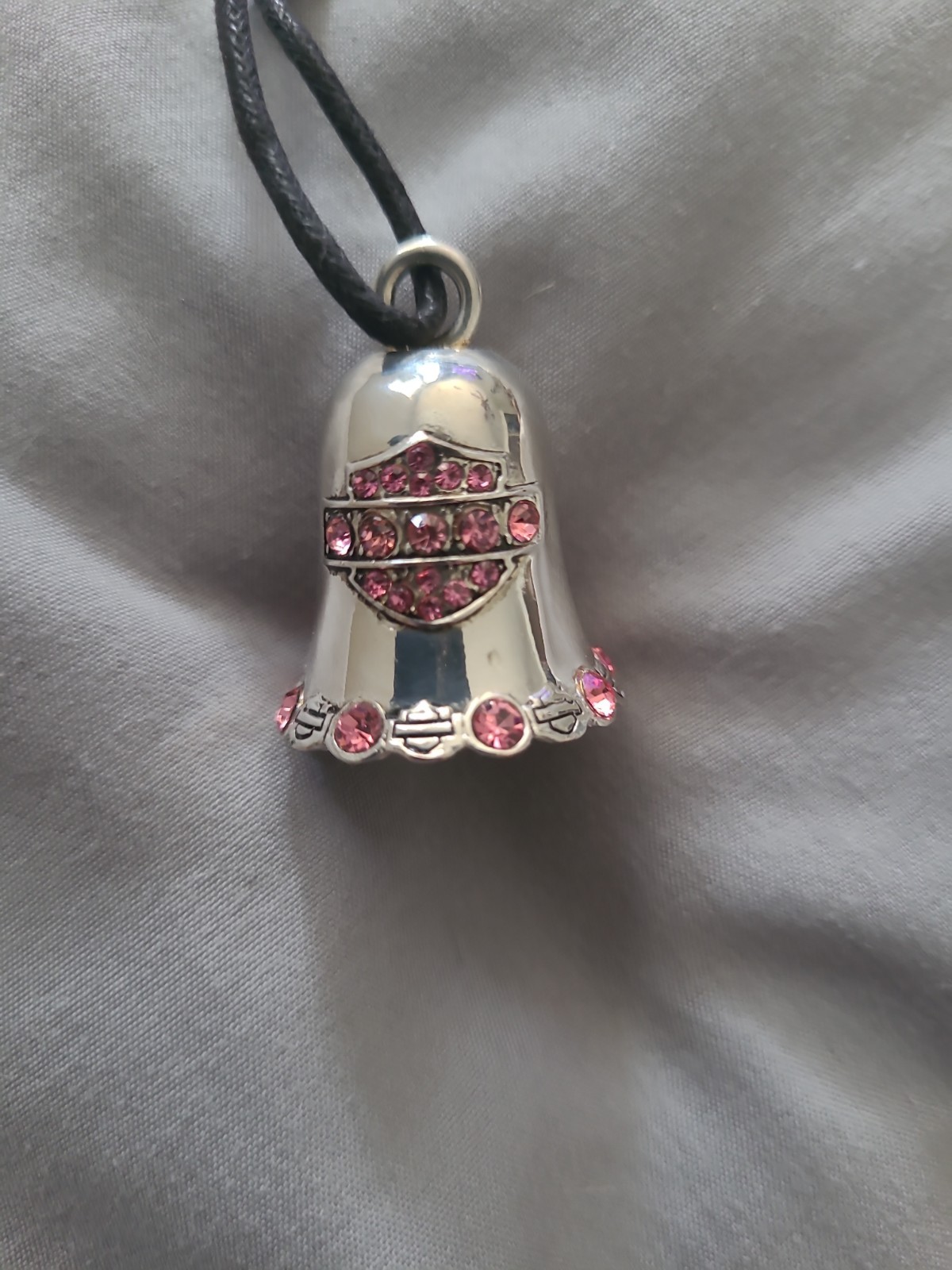 Harley-Davidson Pink Crystal Motorcycle Ride Bell 48 HRB019