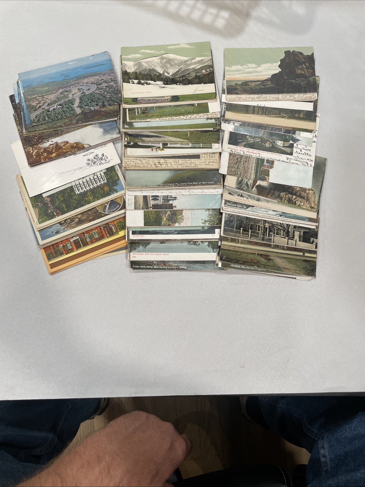 Lot Of 150+ Antique Vintage Maine Postcards Mostly 1915 Era Lot Of 150+ Antique Vintage Maine Postcards Mostly 1915 Era
