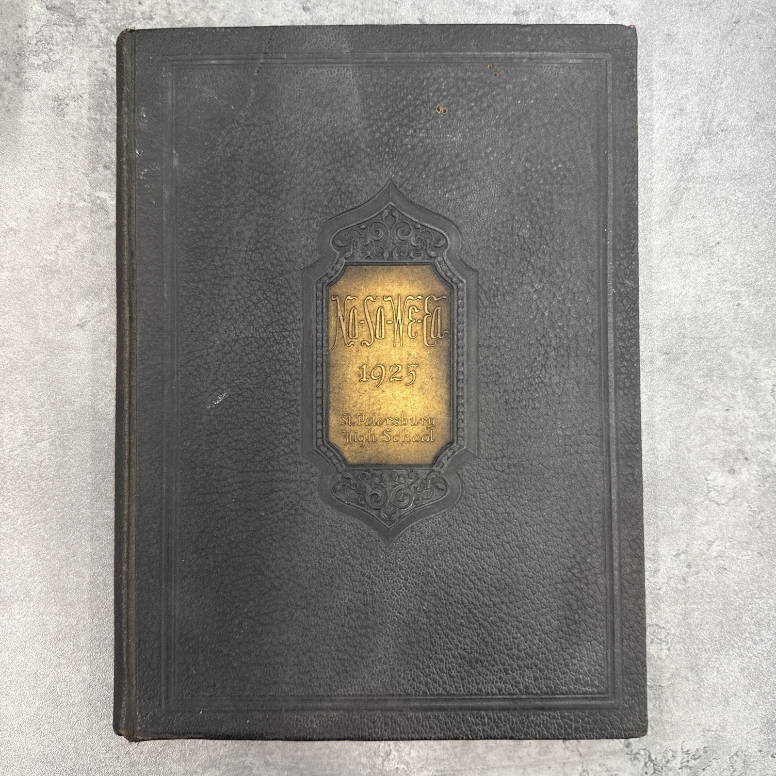 1925  St. Petersburg Florida High School Yearbook NO-SO-WE-EA