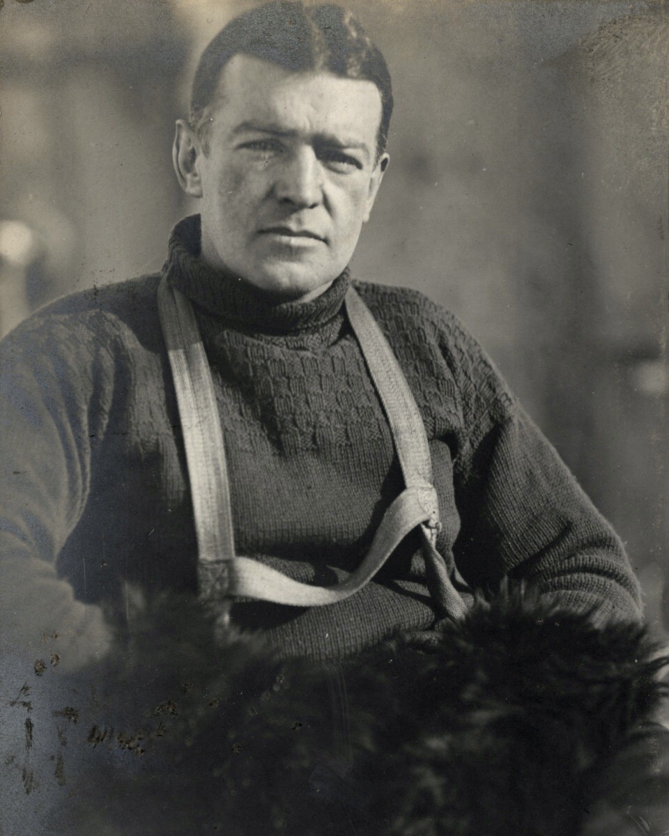 Sir Ernest Shackleton Portrait (1914) - Endurance Polar Expedition 8x10 Photo